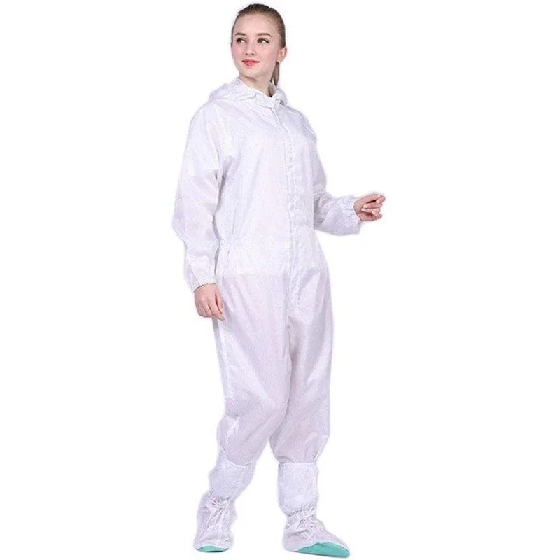 Best Price In Lebanon For Washable Coverall Anti Static With Hood White