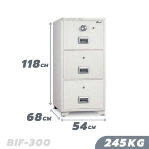 245KG Fireproof Filing Cabinet BIF-300