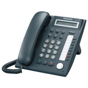 This is a picture of the Panasonic Business phone KX DT321X B provided by Smart Security in Lebanon