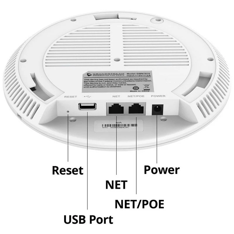 GWN7610 High-powered 802.11ac WiFi Access Point - Image 4