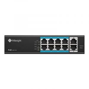 MS-S0208-EL Milesight PoE Switch 8 Port