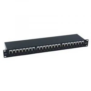 Patch Panel UTP Cat6 24 Port, Pass Fluke