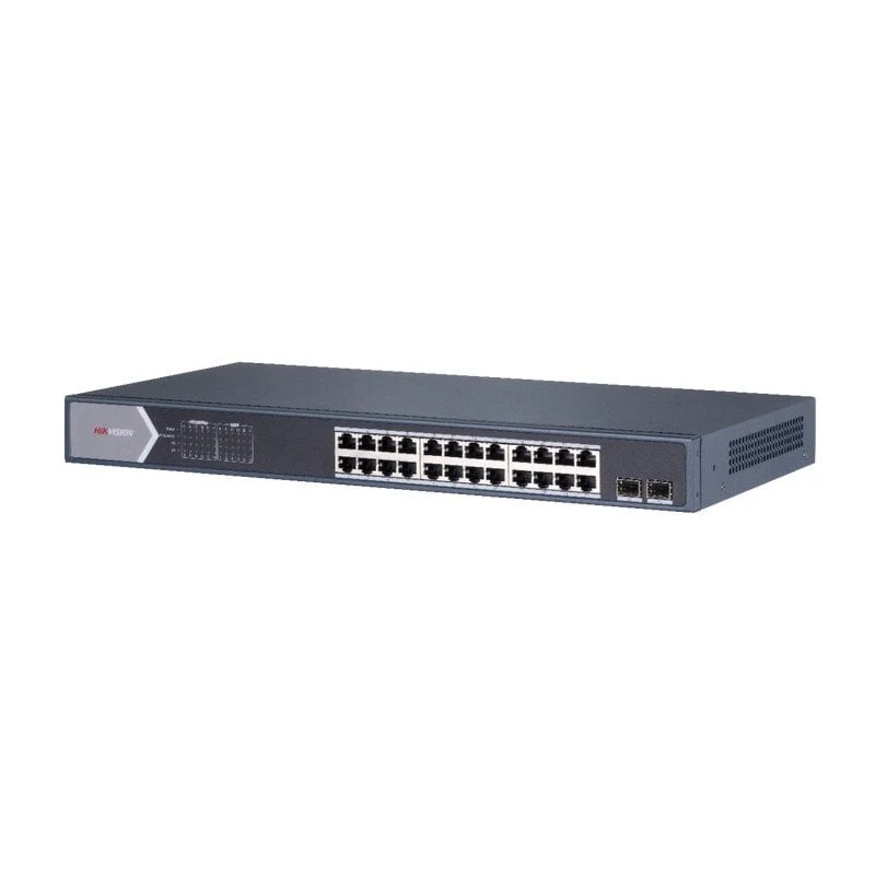 Hikvision DS-3E0526P-E/M 24-Port Gigabit Unmanaged PoE Switch - Image 2