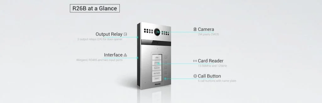 R26B Multi-button Doorphone