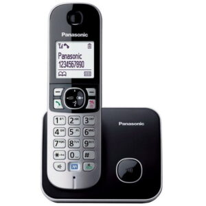 This is a picture of the Panasonic Cordless phone KX TG6811 provided by Smart Security in Lebanon