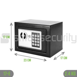 Black Color Home or Hotel Safe with Electronic Lock 17e