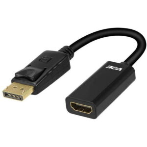 DisplayPort to HDMI Male to Female Adaptor Cable
