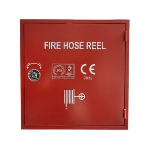 This is a picture of the Fire Hose Reel Cabinet provided by Smart Security in Lebanon_2