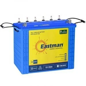 This is a picture of the Eastman Tubular Battery 12V-200AH Deep Cycle sold in Lebanon by Smart Security